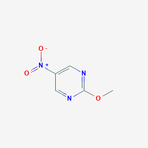 molecular formula C5H5N3O3 B076631 2-甲氧基-5-硝基嘧啶 CAS No. 14001-69-5