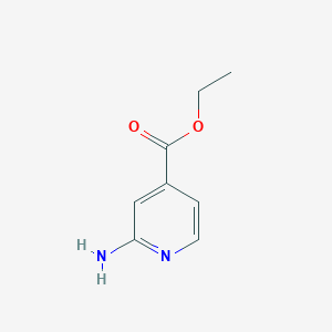 molecular formula C8H10N2O2 B076661 Ethyl 2-aminoisonicotinate CAS No. 13362-30-6