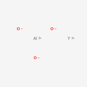 molecular formula AlO3Y B076663 Aluminium yttrium trioxide CAS No. 12003-86-0