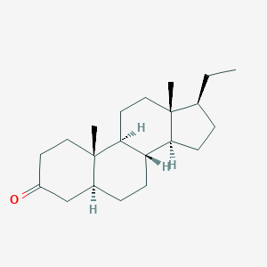 molecular formula C21H34O B076668 Pregnan-3-one, (5alpha)- CAS No. 14778-11-1
