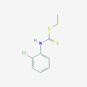 molecular formula C9H10ClNS2 B076684 ethyl N-(2-chlorophenyl)carbamodithioate CAS No. 13037-25-7
