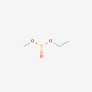 molecular formula C3H8O3S B076685 Ethyl methyl sulphite CAS No. 10315-59-0