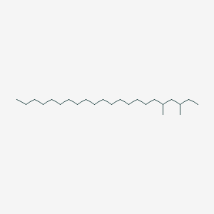 molecular formula C24H50 B076688 3,5-Dimethyldocosane CAS No. 13897-12-6