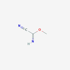 B076691 Methyl cyanoformimidate CAS No. 13369-03-4