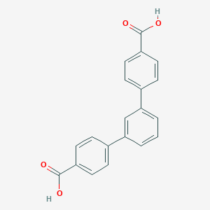 molecular formula C20H14O4 B076696 4-[3-(4-carboxyphenyl)phenyl]benzoic acid CAS No. 13215-72-0
