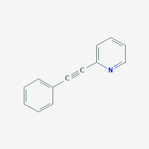 molecular formula C13H9N B076701 2-(2-Phenylethynyl)pyridine CAS No. 13141-42-9