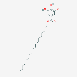 molecular formula C25H42O5 B076713 Octadecyl 3,4,5-trihydroxybenzoate CAS No. 10361-12-3