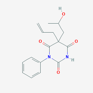 5-Allyl-5-(beta-hydroxypropyl)-N-phenylbarbituric acid