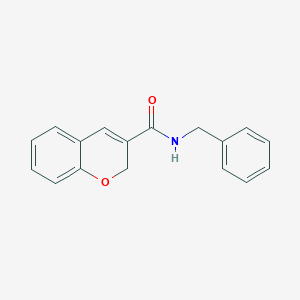 molecular formula C17H15NO2 B7671972 N-benzyl-2H-chromene-3-carboxamide 