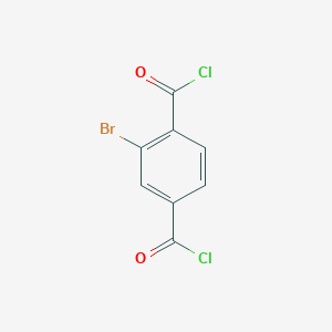 molecular formula C8H3BrCl2O2 B076722 Bromoterephthaloyl chloride CAS No. 13815-89-9