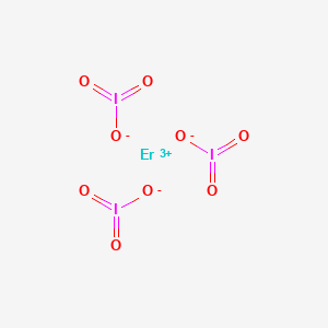 molecular formula ErI3O9 B076725 Erbium triiodate CAS No. 14723-96-7