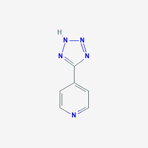 molecular formula C6H5N5 B076735 5-(4-吡啶基)-1H-四唑 CAS No. 14389-12-9