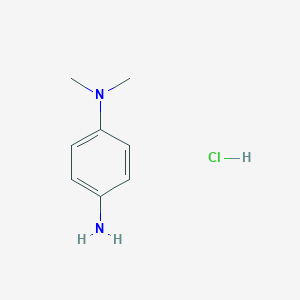 molecular formula C8H13ClN2 B076741 N,N-Dimethyl-p-phenylenediamine monohydrochloride CAS No. 13806-04-7