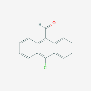 molecular formula C15H9ClO B076771 10-氯-9-蒽醛 CAS No. 10527-16-9
