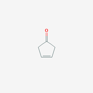 molecular formula C5H6O B076774 3-Cyclopenten-1-one CAS No. 14320-37-7