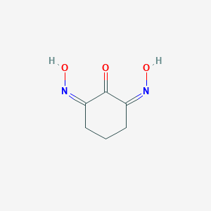 molecular formula C6H8N2O3 B076775 (2Z,6Z)-2,6-bis(hydroxyimino)cyclohexan-1-one CAS No. 10528-54-8