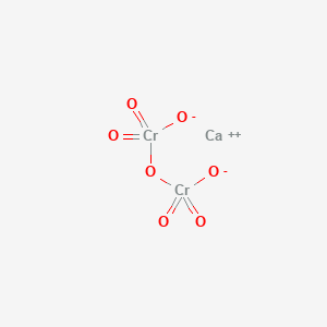 molecular formula CaCr2O7 B076797 Calcium dichromate CAS No. 14307-49-4