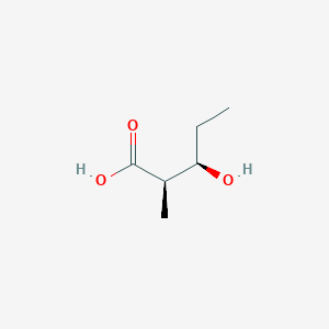 molecular formula C6H12O3 B7679946 (2R,3R)-3-hydroxy-2-methylpentanoic acid 