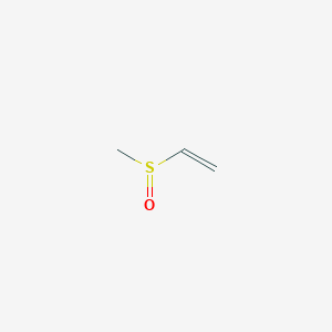 molecular formula C3H6OS B076803 METHANESULFINYLETHENE CAS No. 10258-86-3
