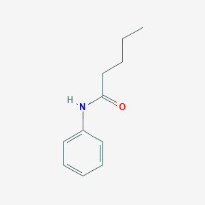 molecular formula C11H15NO B076805 缬草酰胺 CAS No. 10264-18-3
