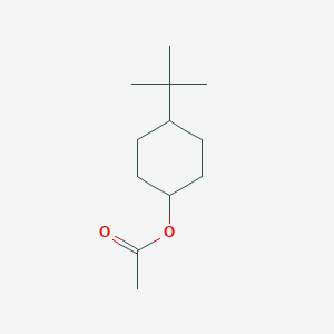 molecular formula C12H22O2 B076809 4-叔丁基环己基乙酸酯 CAS No. 10411-92-4