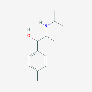 molecular formula C13H21NO B076810 alpha-(1-(Isopropylamino)ethyl)-4-methylbenzyl alcohol CAS No. 13549-60-5