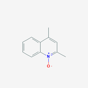 B076814 2,4-Dimethylquinoline 1-oxide CAS No. 14300-12-0