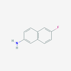 molecular formula C10H8FN B076819 6-Fluoronaphthalen-2-amine CAS No. 13916-91-1