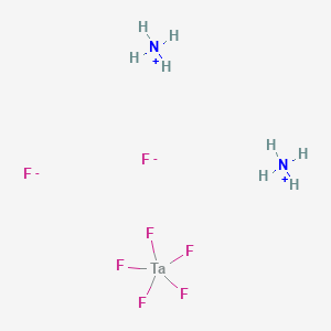 molecular formula F7H8N2Ta B076823 Ammonium heptafluorotantalate(V) CAS No. 12022-02-5