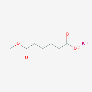 molecular formula C7H11KO4 B076828 Methyl potassium adipate CAS No. 10525-19-6