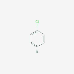 molecular formula C6H5Cl B076840 Chlorobenzene-4-d1 CAS No. 13122-34-4
