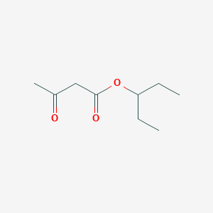 molecular formula C9H16O3 B076857 3-戊酰乙酸乙酯 CAS No. 13562-81-7