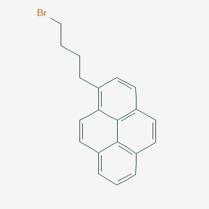 molecular formula C20H17Br B7686127 Pyrene, 1-(4-bromobutyl)- CAS No. 117846-05-6