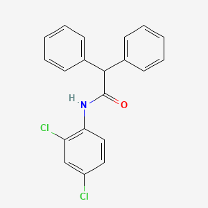 molecular formula C20H15Cl2NO B7687894 N-(2,4-dichlorophenyl)-2,2-diphenylacetamide 