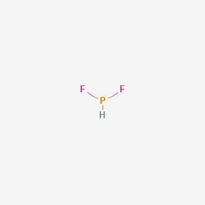 molecular formula F2P<br>F2HP B076883 Difluorophosphine CAS No. 13873-52-4