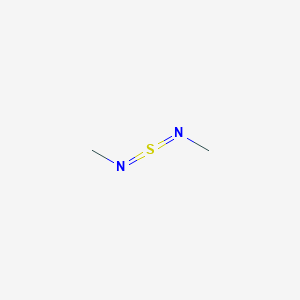 molecular formula C2H6N2S B076890 Bis(methylimino)sulfur(IV) CAS No. 13849-02-0