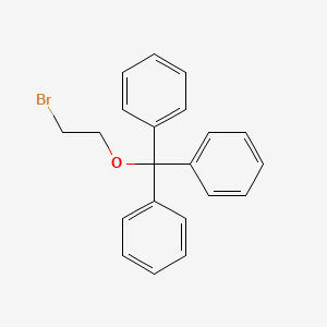 molecular formula C21H19BrO B7689797 1-Bromo-2-triphenylmethyloxy-ethane CAS No. 102478-39-7
