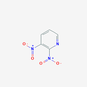 molecular formula C5H3N3O4 B076908 2,3-二硝基吡啶 CAS No. 14916-60-0