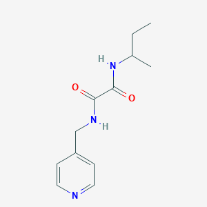 molecular formula C12H17N3O2 B7690936 N-sec-Butyl-N'-pyridin-4-ylmethyl-oxalamide 