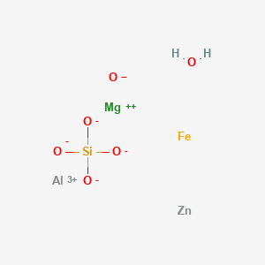 molecular formula AlFeH2MgO6SiZn- B076914 Staurolite CAS No. 12182-56-8
