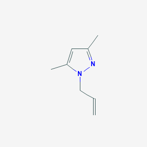 molecular formula C8H12N2 B076960 1-烯丙基-3,5-二甲基吡唑 CAS No. 13369-74-9
