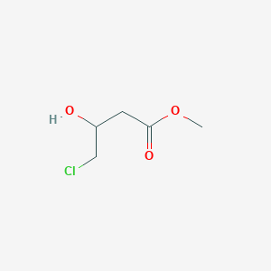 molecular formula C5H9ClO3 B076961 Methyl 4-chloro-3-hydroxybutanoate CAS No. 10488-68-3
