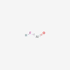 molecular formula AlFO<br>AlFHO B076965 氧化氟铝（AlFO） CAS No. 13596-12-8
