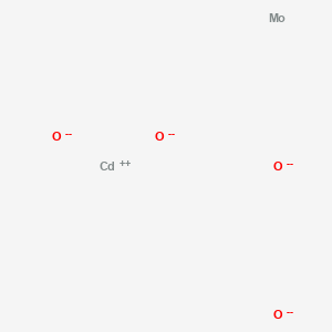 molecular formula CdMoO4 B076968 Cadmium molybdenum tetroxide CAS No. 13972-68-4