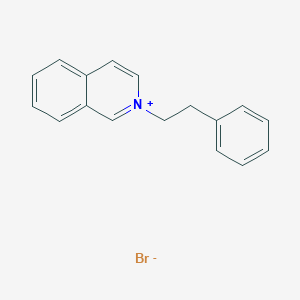 molecular formula C17H16BrN B076977 2-Phenethylisoquinolinium bromide CAS No. 10249-13-5