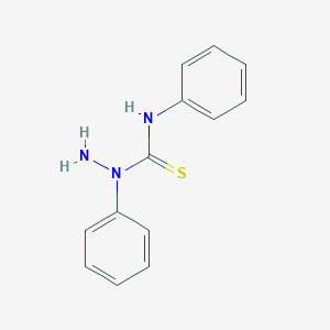 molecular formula C13H13N3S B076996 1-Amino-1,3-diphenylthiourea CAS No. 13207-47-1