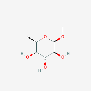 molecular formula C7H14O5 B077008 Methyl fucopyranoside CAS No. 14687-15-1