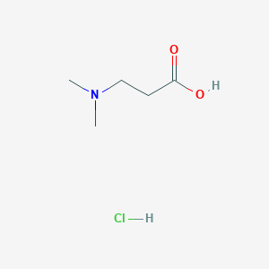 molecular formula C5H12ClNO2 B077010 3-(Dimethylamino)propanoic acid hydrochloride CAS No. 14788-12-6