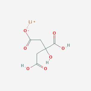 molecular formula C6H5Li3O7 B077019 Lithium Citrate CAS No. 10377-38-5