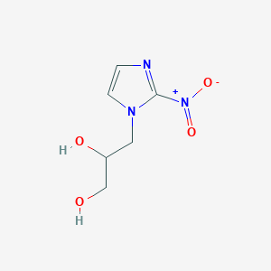 molecular formula C6H9N3O4 B077024 Desmethylmisonidazole CAS No. 13551-92-3